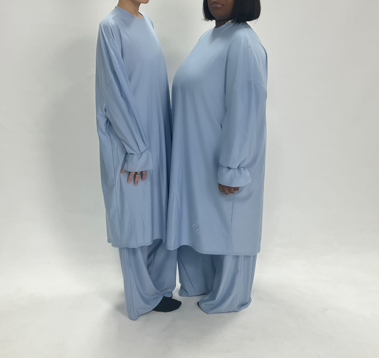Burkini bleu