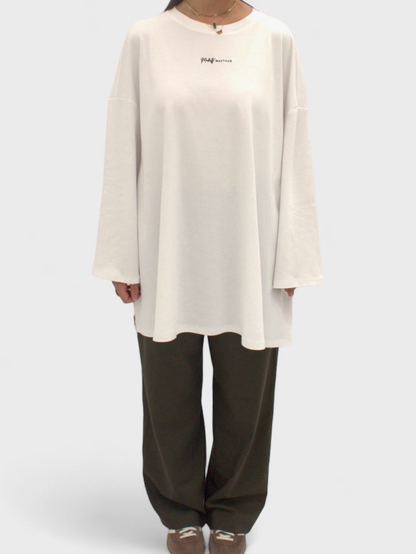 TEE-SHIRT PYEONHAN BLANC