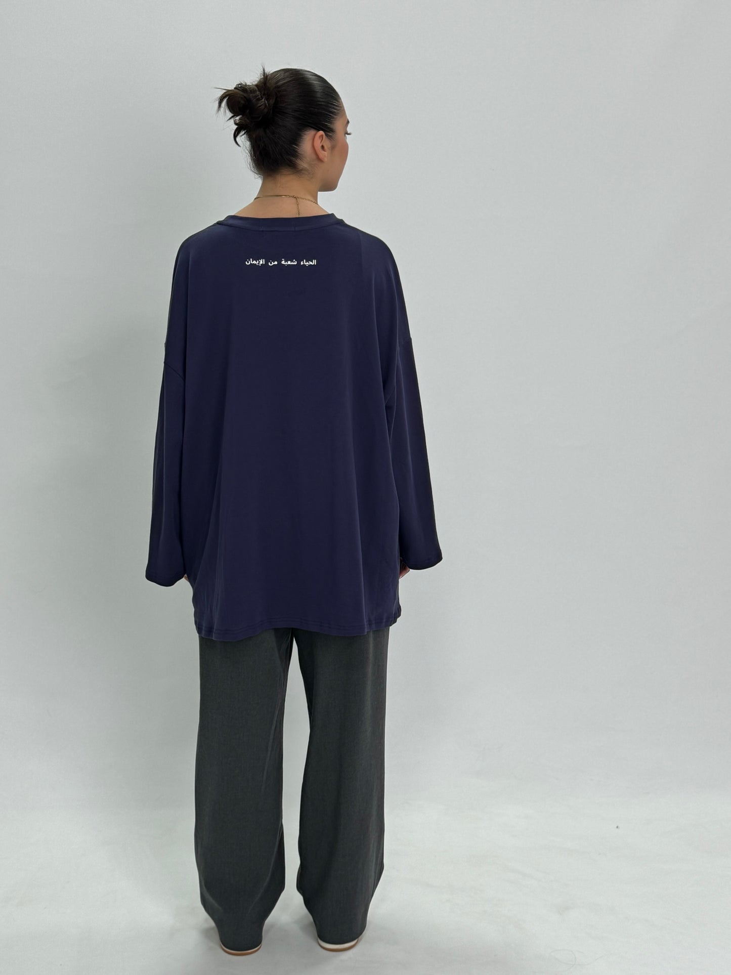 TEE-SHIRT PYEONHAN BLEU