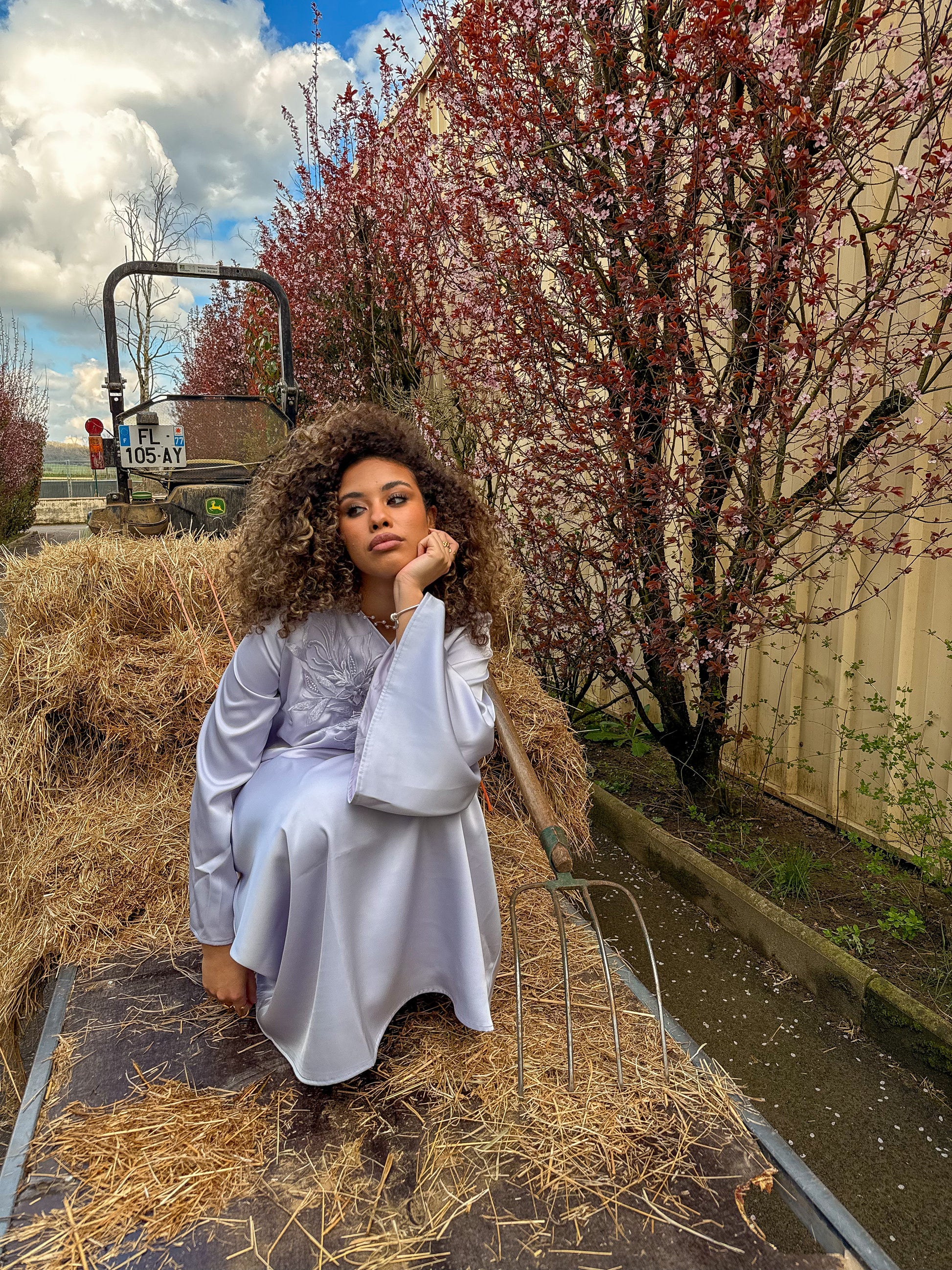 PURPLE JASMINE DRESS- Édition limitée – Modesty Mastour PURPLE JASMINE DRESS- Édition limitée – Modesty Mastour